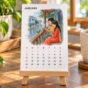 Couple Desk Calender 2027